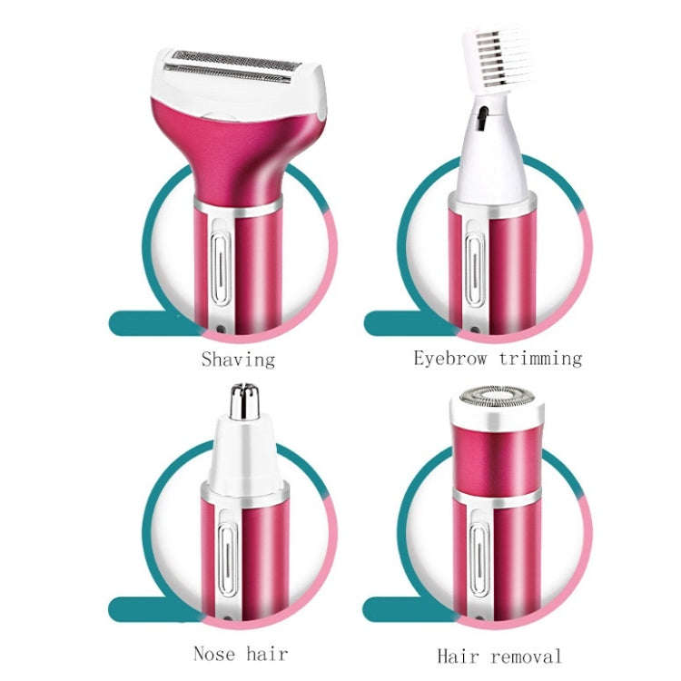 MARSKE Safe Hair Removal Electric Hair Removal Device For Women(EU Plug Rose Gold)