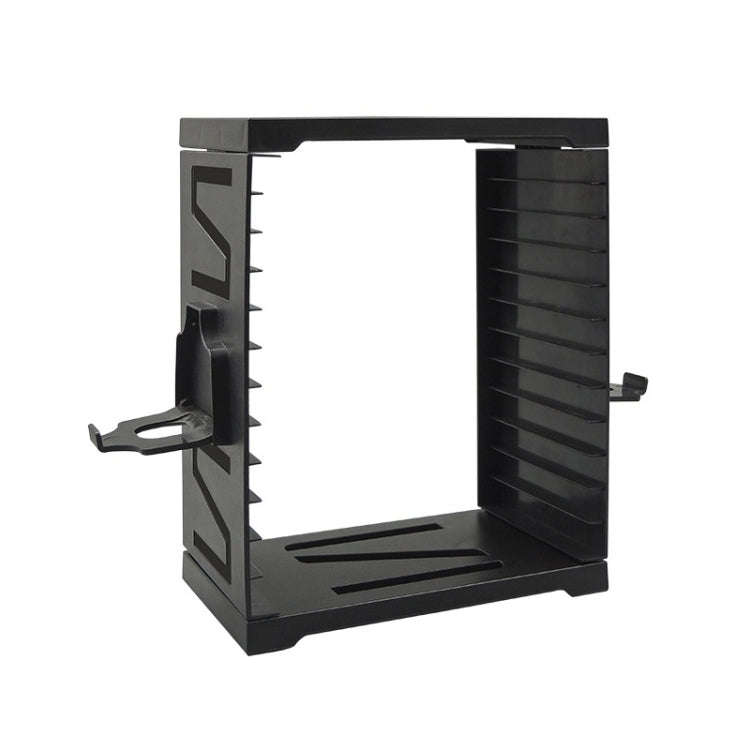 IPLAY Multi-Function Storage Bracket For Gamepad Card And Disc For PS4 / PS5 / Xbox / Switch (Black)