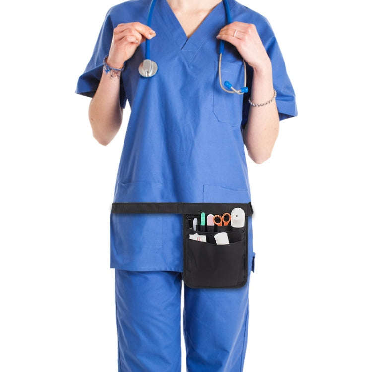 Nurse Tools Pockets Medical Staff Universal Storage Bag(Purple)