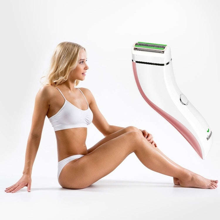 MARSKE MS-6133 Ladies Washable USB Charging Hair Removal Device(Pink)