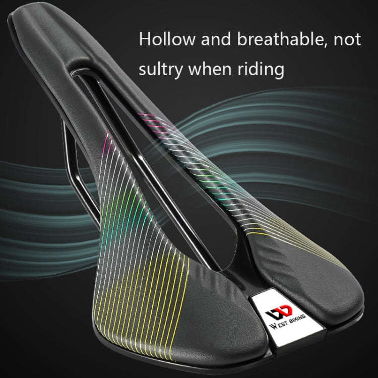 WEST BIKING YP0801118 Bicycle Comfort Cushion(Red Gravity)