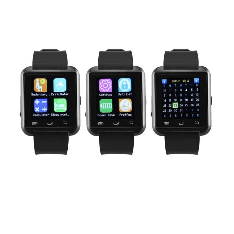 Portable Multifunctional Bluetooth V3.0 + EDR Smart Wrist Watch(Red)