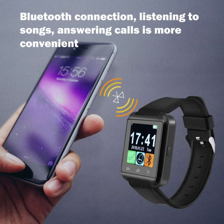Portable Multifunctional Bluetooth V3.0 + EDR Smart Wrist Watch(Red)