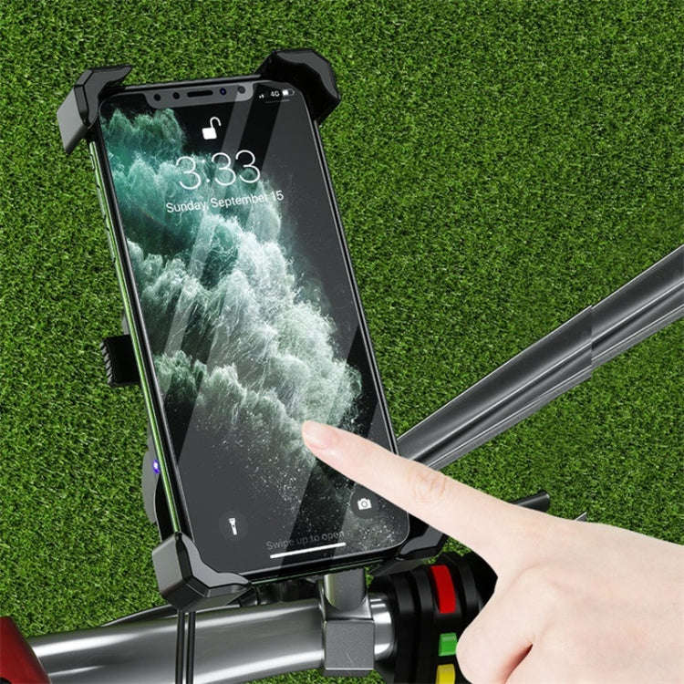 Kewig Motorcycle Outdoor Riding Four-Claw Fixed Mobile Phone Bracket QC3.0 Fast Charging Waterpro...