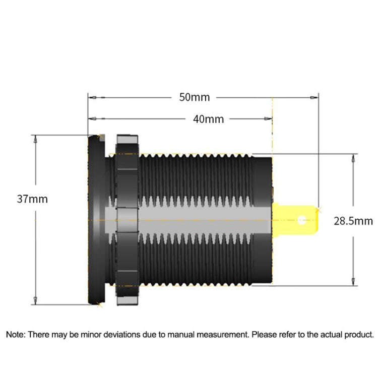 KWG-P1 Car Motorcycle Ship Modified USB Charger 5V 3.1A With Blue LED Lamp Display Waterproof And...