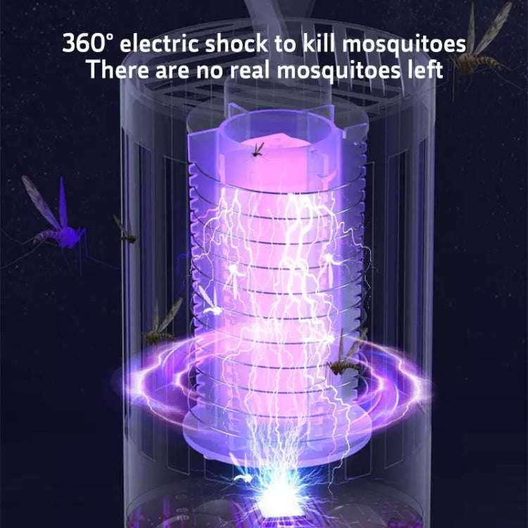 DAI HEART Electric Mosquito Killer Lamp Outdoor Household Photocatalyst Mosquito Killer,Style: Re...