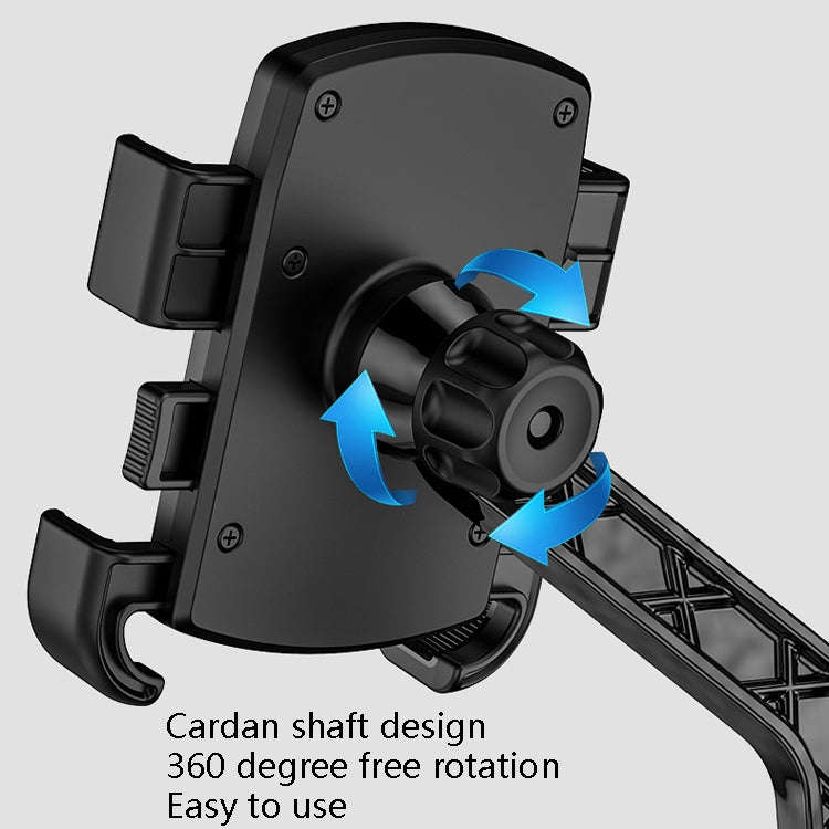 Kewig M16-B Bicycle Motorcycle Outdoor Riding Fixed Mobile Phone Bracket, Style:  Rearview Mirror...