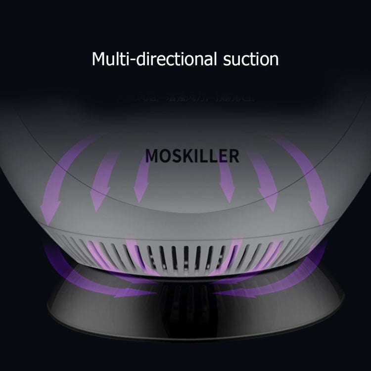 168 LED Photocatalyst Mosquito Killer Lamp Household Mosquito Catching Lamp(White)