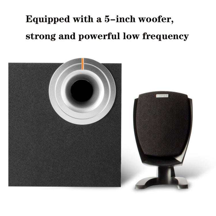 Edifier R201T06 Multimedia Computer Speakers, US Plug(Black)