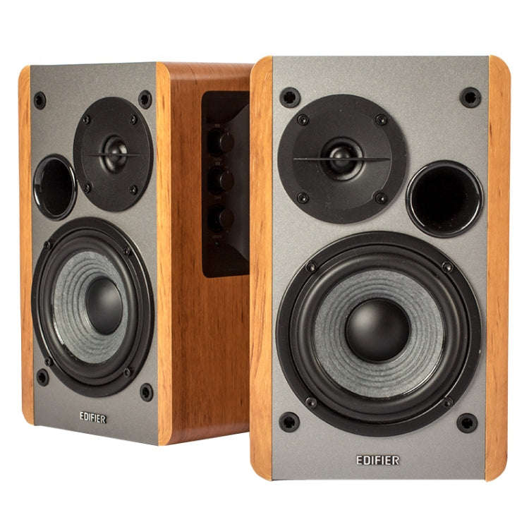 Edifier R1200TII Computer Wooden Audio Notebook Subwoofer, US Plug(Wood Grain)