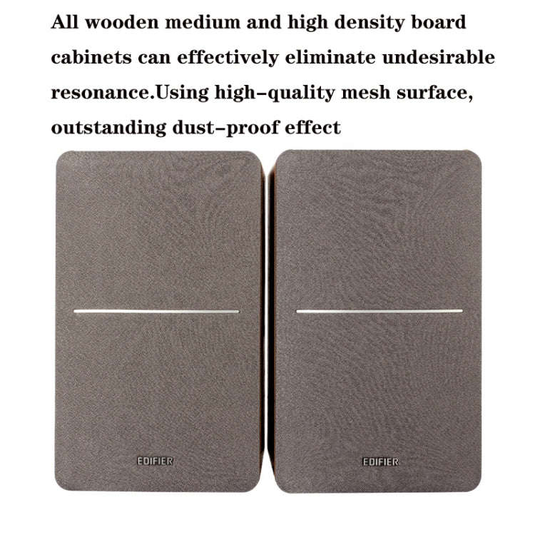 Edifier R1200TII Computer Wooden Audio Notebook Subwoofer, US Plug(Wood Grain)