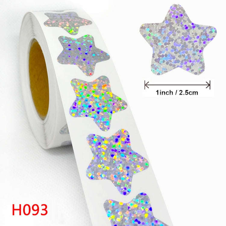 Laser Waterproof Sealing Stickers Birthday Wedding Party Decoration Stickers, Size: 25mm 500 / Ro...