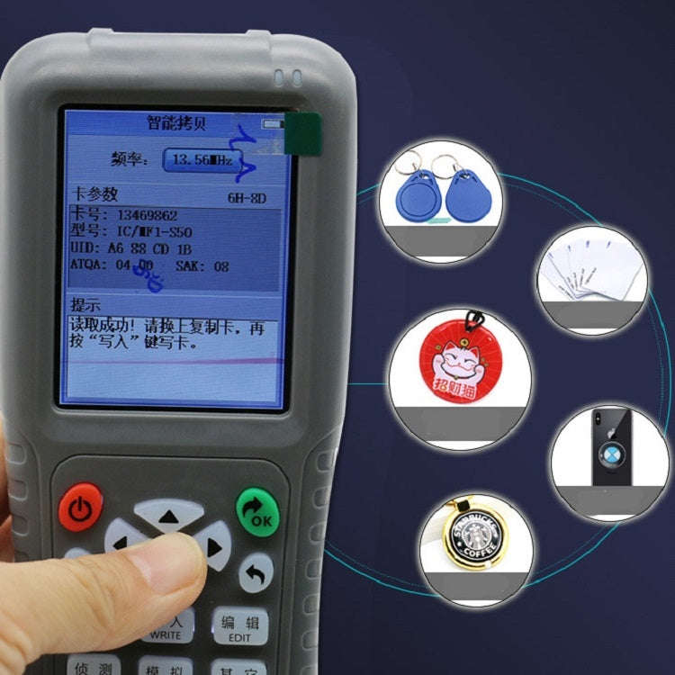 CopyKey-X5 Access Control Elevator Card Duplicator ID Proximity Card Full Encryption Decryption K...