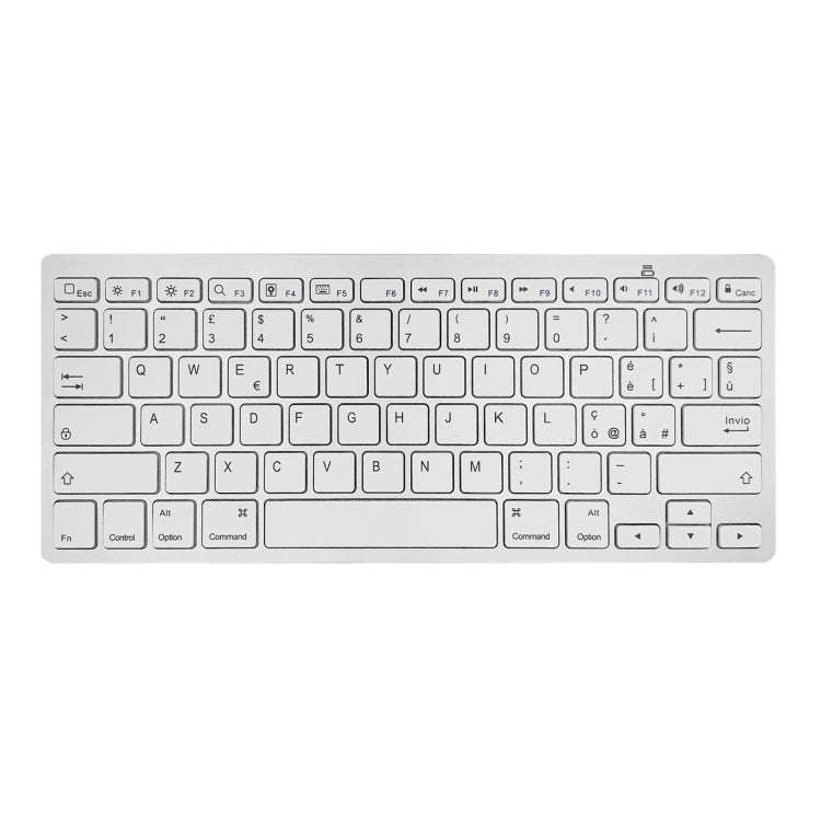 X5 Bluetooth 3.0 Wireless 78 Keys Foreign Language Small Language Keyboard(Italian)