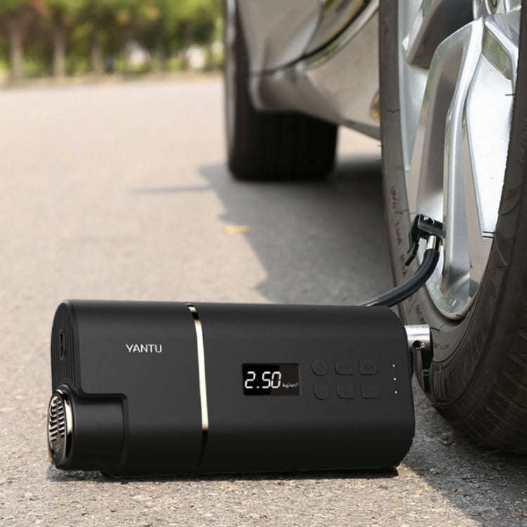 YANTU A31 Car Smart Digital Display Air Pump Electric Portable Tire Pump, Specification Wirele...