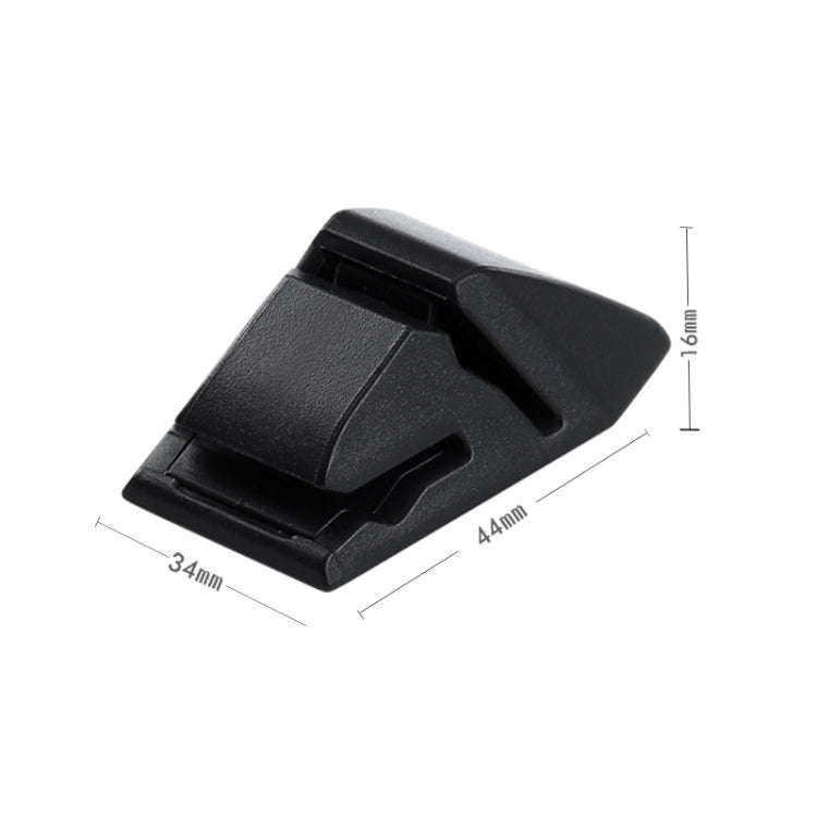 4 PCS Car Card Fixed Base Temporary Parking Card Clip Card Ticket Storage Clip