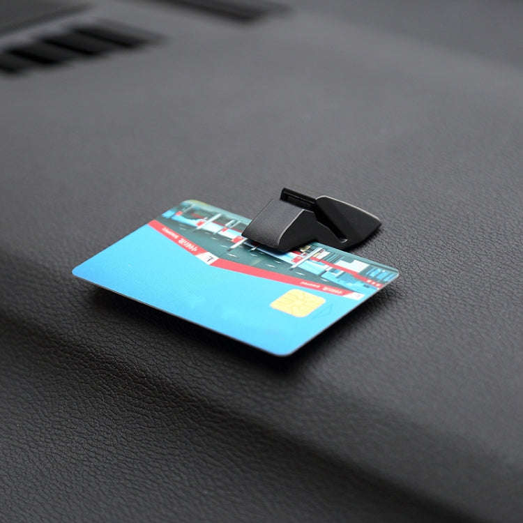 4 PCS Car Card Fixed Base Temporary Parking Card Clip Card Ticket Storage Clip