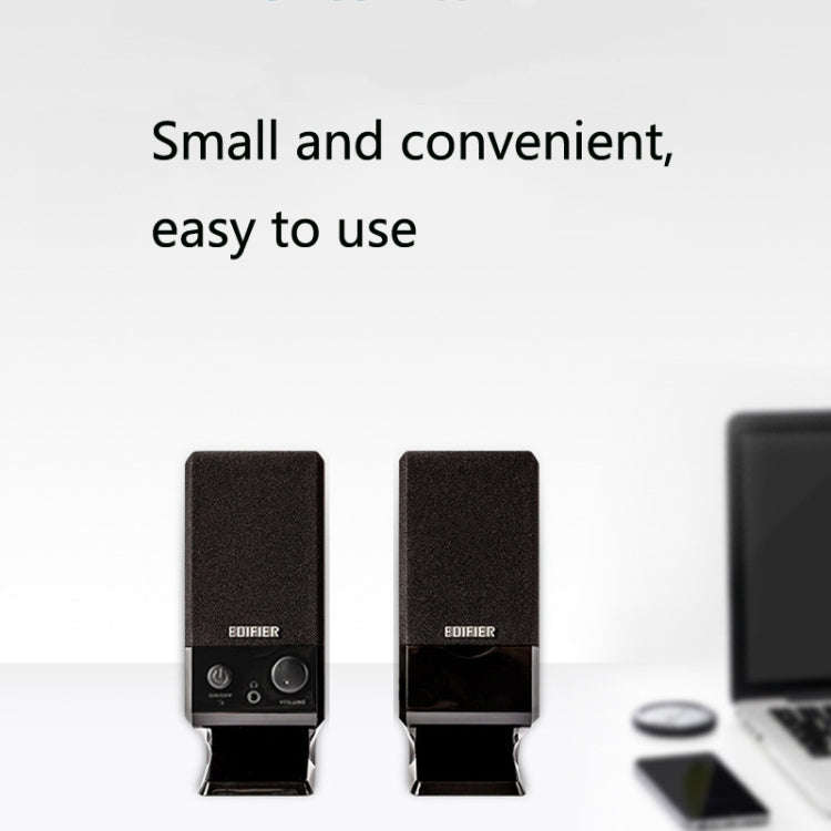 Edifier R10U Mini USB Laptop Speaker(Black)