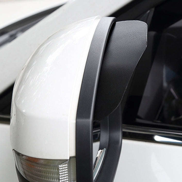 Car Rear View Mirror Rain Eyebrow Cover Catering Mirror Aluminum Alloy Rain Shield(Aluminum Alloy...