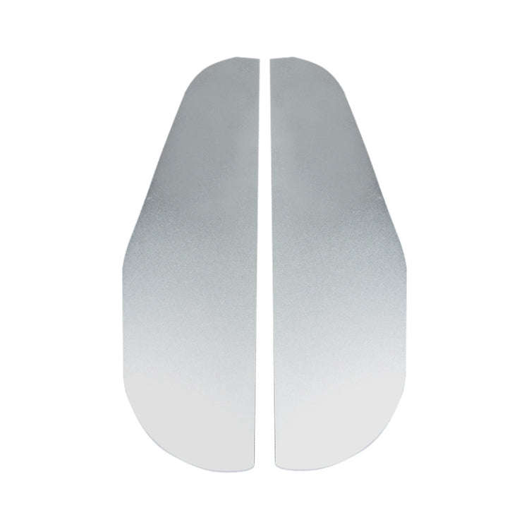 Car Rear View Mirror Rain Eyebrow Cover Catering Mirror Aluminum Alloy Rain Shield(Aluminum Alloy...