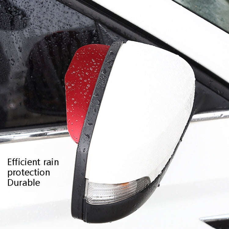 Car Rear View Mirror Rain Eyebrow Cover Catering Mirror Aluminum Alloy Rain Shield(Aluminum Alloy...