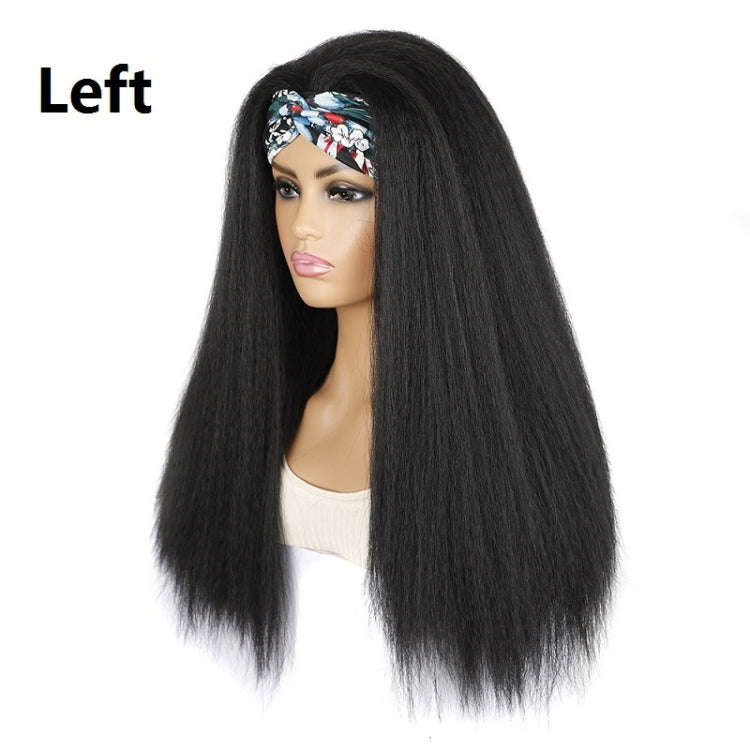 Turban Headband Corn Beard Long Hair Wig Headgear, Color Classification: BUG # XG