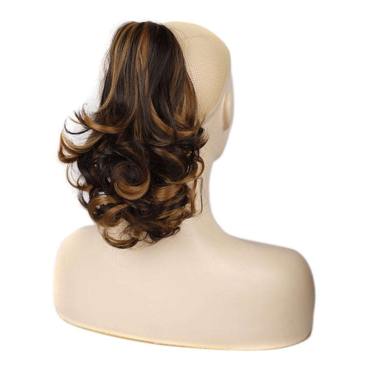 Women Curly Hair Short Ponytail Wig With Shark Clip(86M613 #)