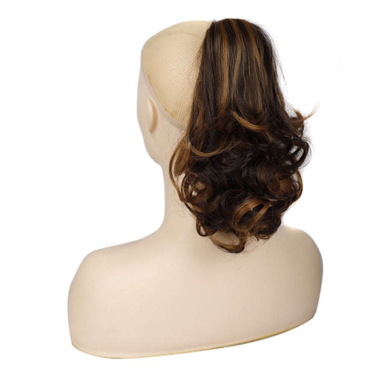 Women Curly Hair Short Ponytail Wig With Shark Clip(86M613 #)