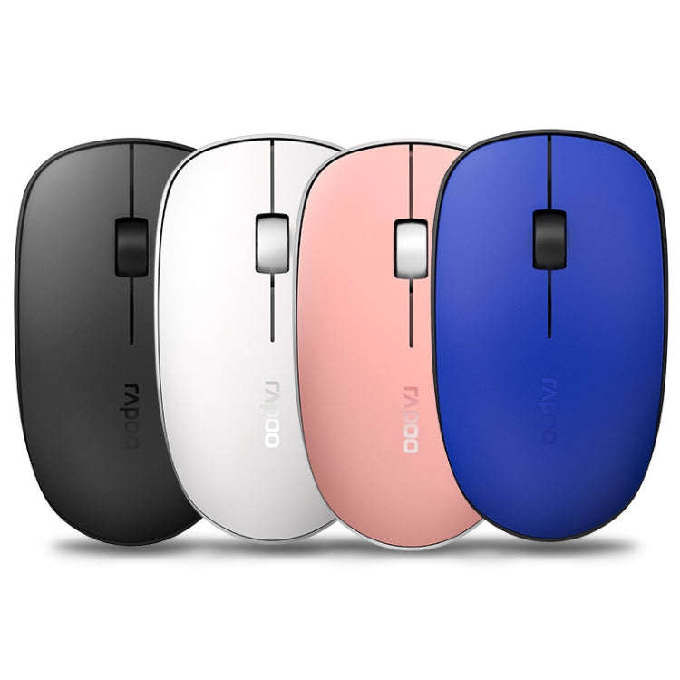 Rapoo M200G 1300 DPI 3 Keys Silent Wireless Mouse(Pink)
