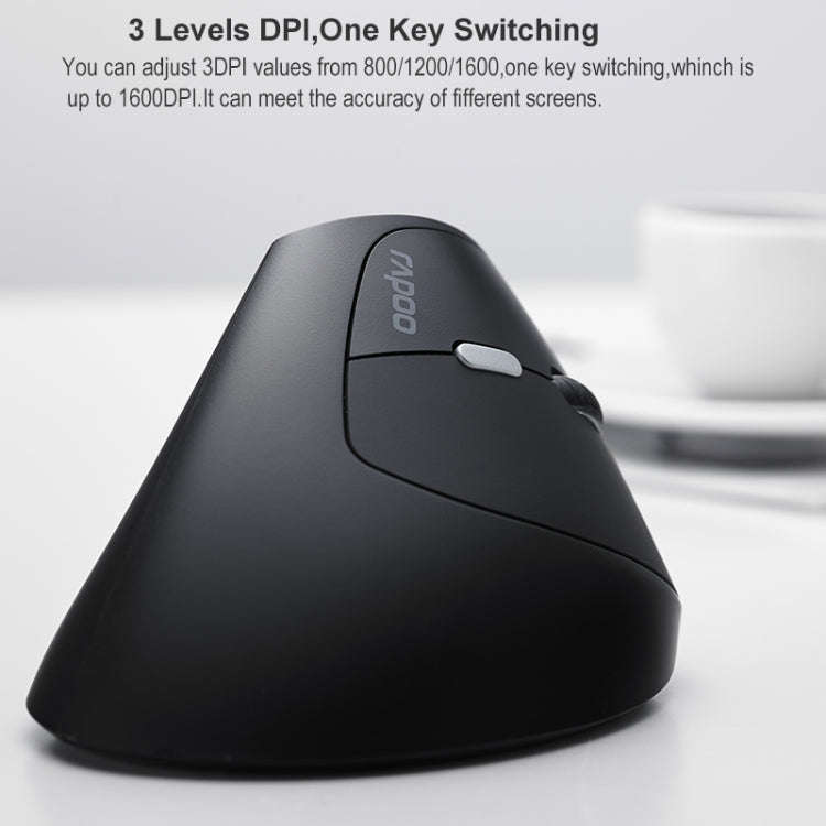 Rapoo MV20 Ergonomic Wireless Silent Vertical Mouse(Silent Version)