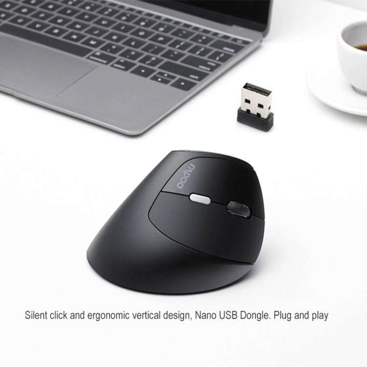 Rapoo MV20 Ergonomic Wireless Silent Vertical Mouse(Sound Version)