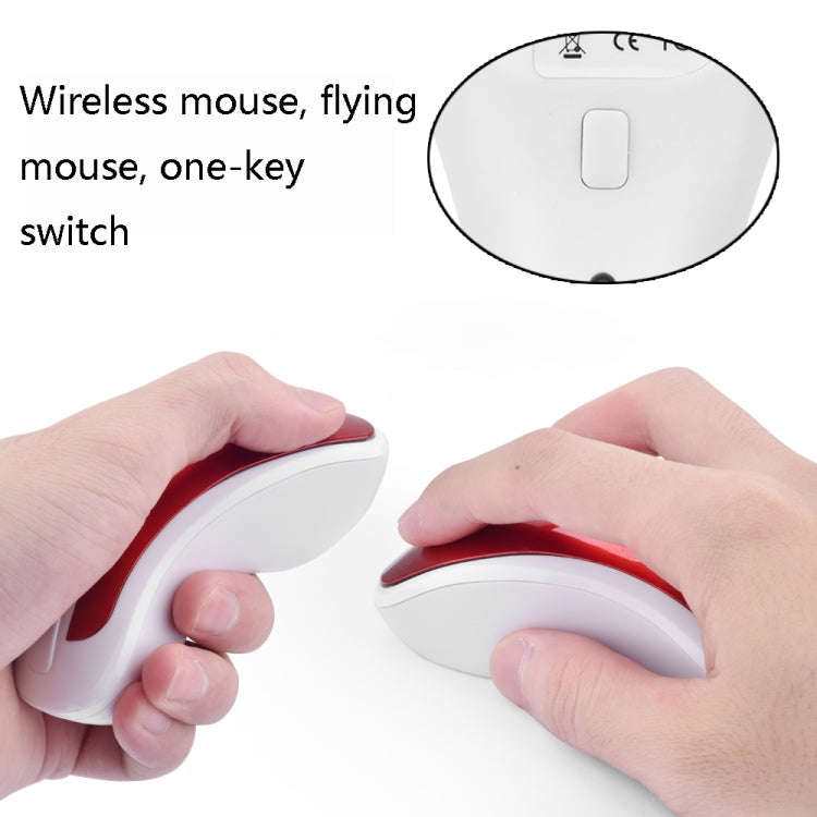 PR-01 1600 DPI 7 Keys Flying Squirrel Wireless Mouse 2.4G Gyroscope Game Mouse(Dark Blue)