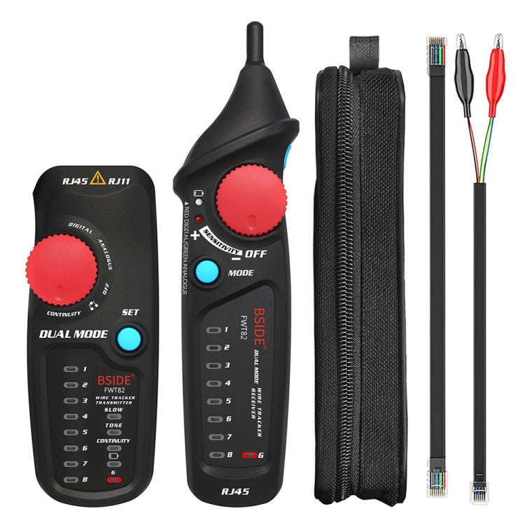 BSIDE FWT82 Analog And Digital Dual-Mode Anti-Interference Intelligent Line Finder Network Cable ...