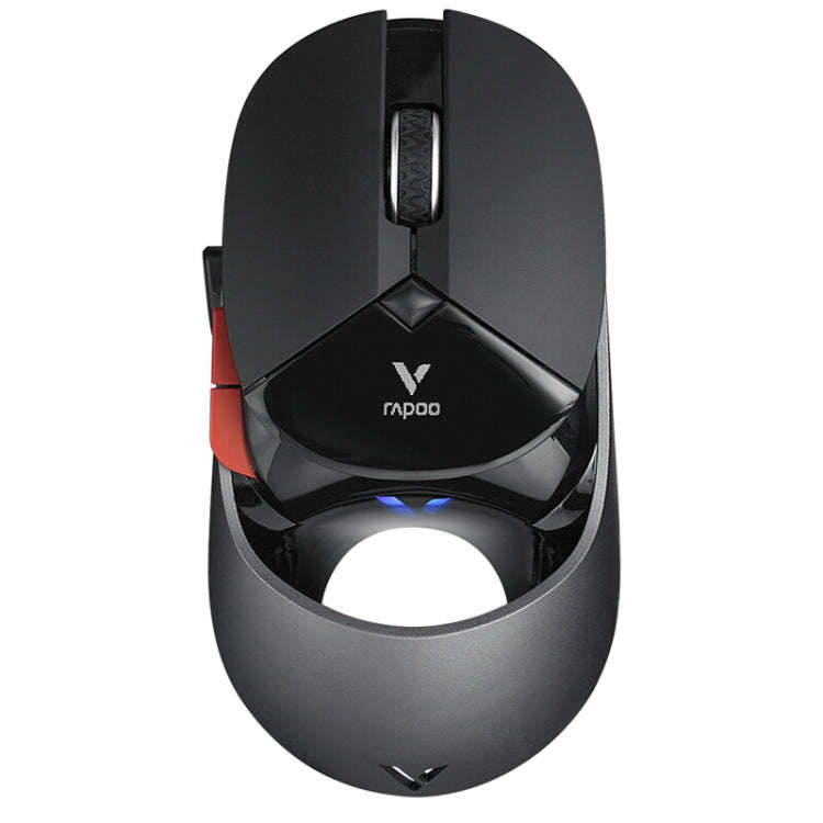 Rapoo VT960 1600 DPI 7 Keys Dual Mode Macro Programmable Symphony RGB Backlit Wireless Gaming Mou...