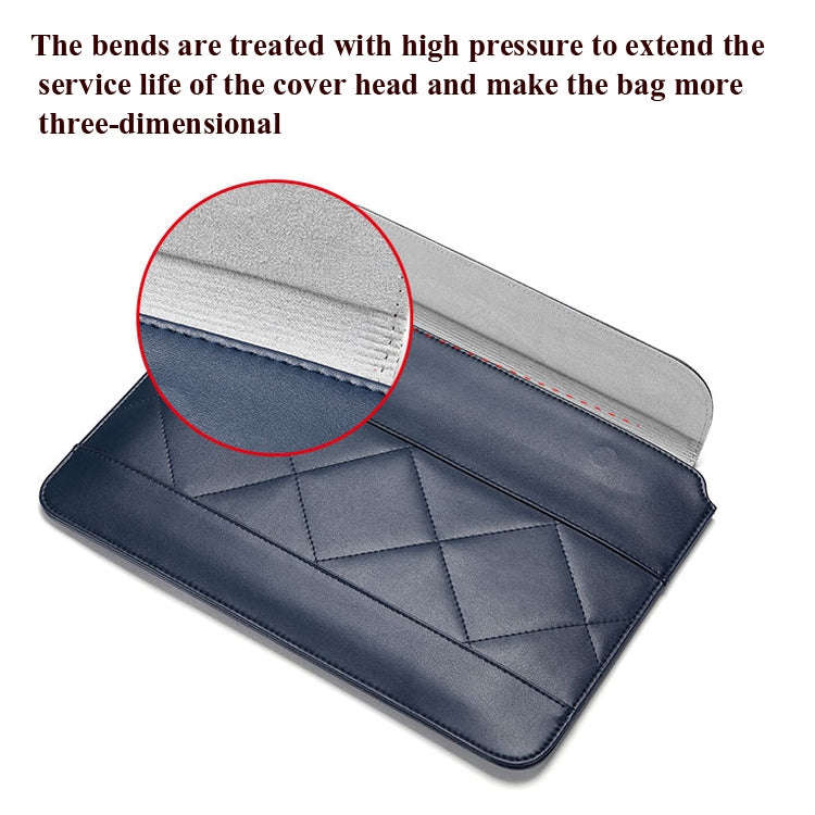 Microfiber Leather Thin And Light Notebook Liner Bag Computer Bag, Applicable Model: 13-14 inch(B...