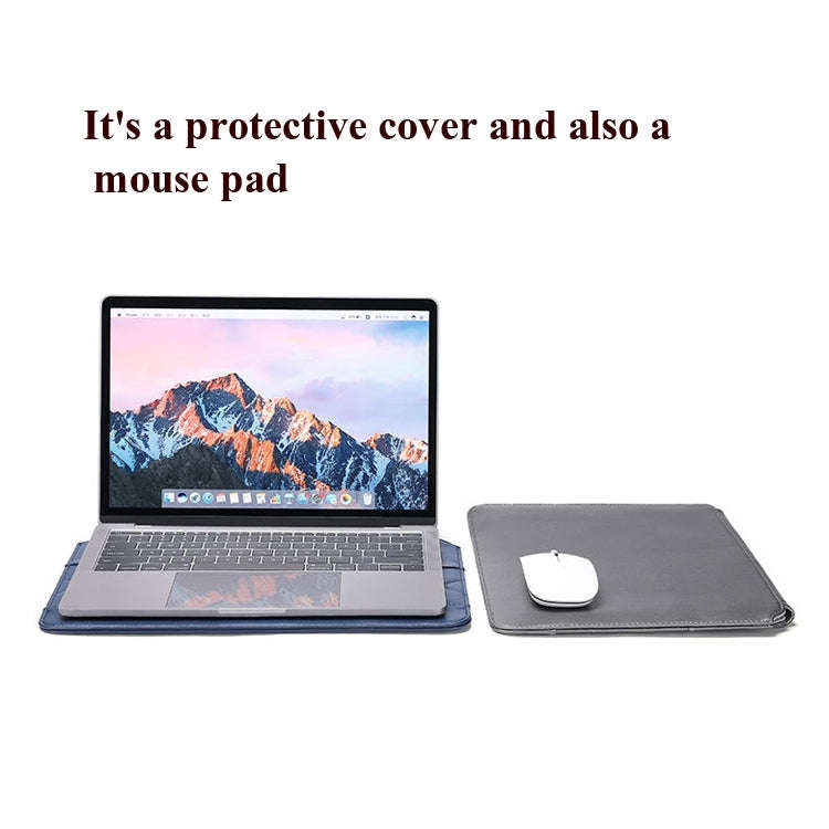 Microfiber Leather Thin And Light Notebook Liner Bag Computer Bag, Applicable Model: 13-14 inch(B...
