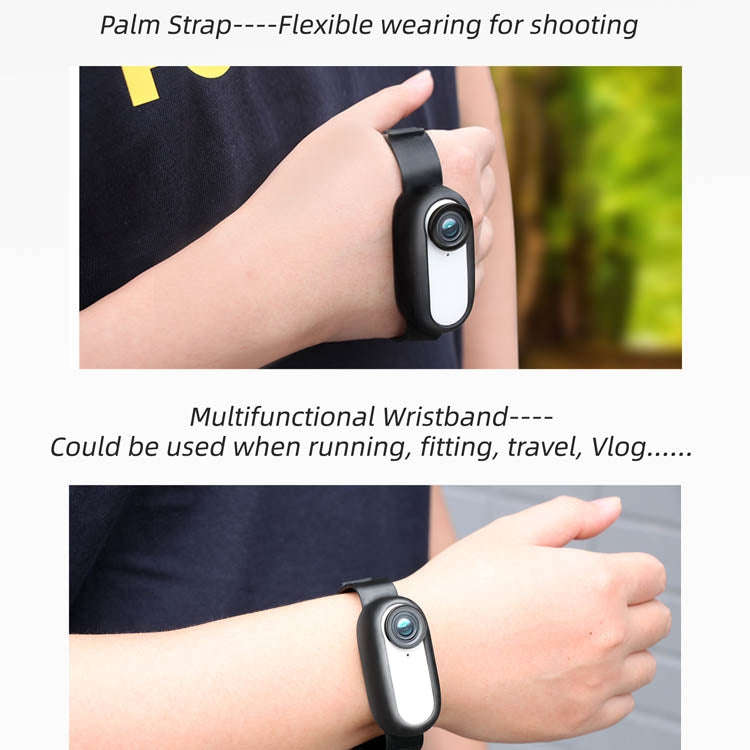 Sunnylife  IST-Q9335 Camera Strap Silicone Protective Cover Wristband Palm Backpack Bicycle Strap...