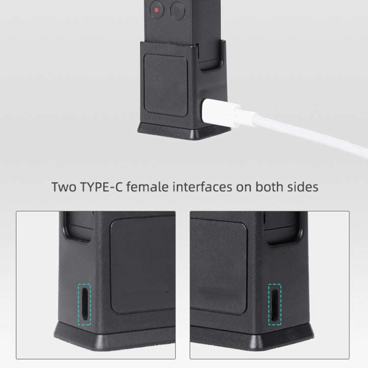 Sunnylife OP2-DZ9434 Desktop Charging Base Bracket With Type-C Charging Port 1/4 Inch Adapter For...