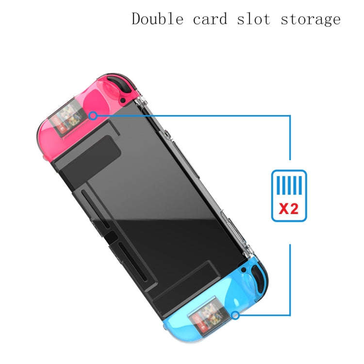 DSS-139 All-Inclusive Transparent Light And Thin Protective Case For Nintendo Switch Console, Mod...