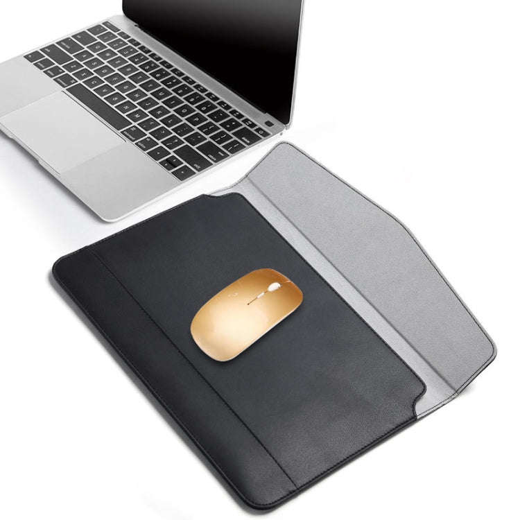 Horizontal  Embossed Notebook Liner Bag Ultra-Thin Magnetic Holster, Applicable Model: 13-14 inch...