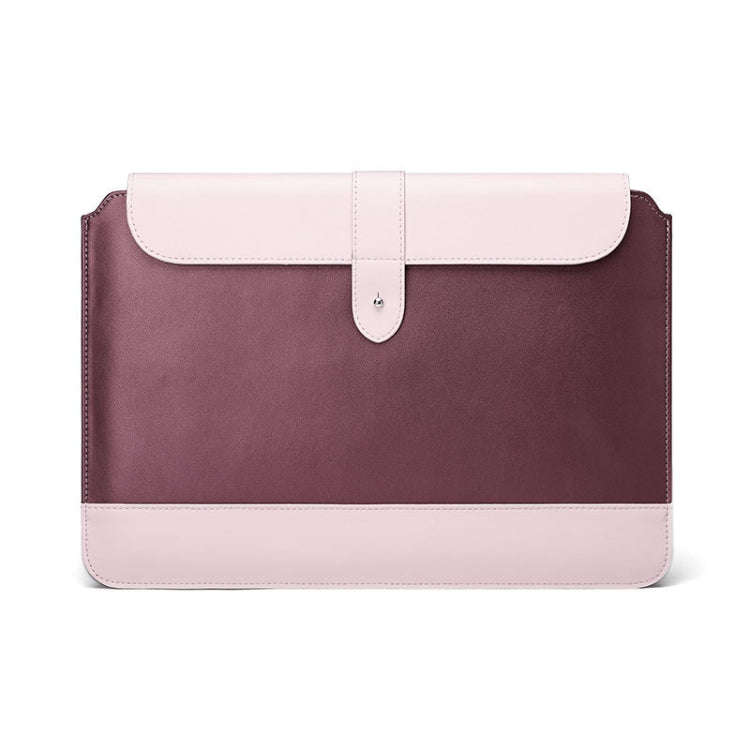 Horizontal Microfiber Color Matching Notebook Liner Bag, Style: Liner Bag (Wine Red), Applicable ...