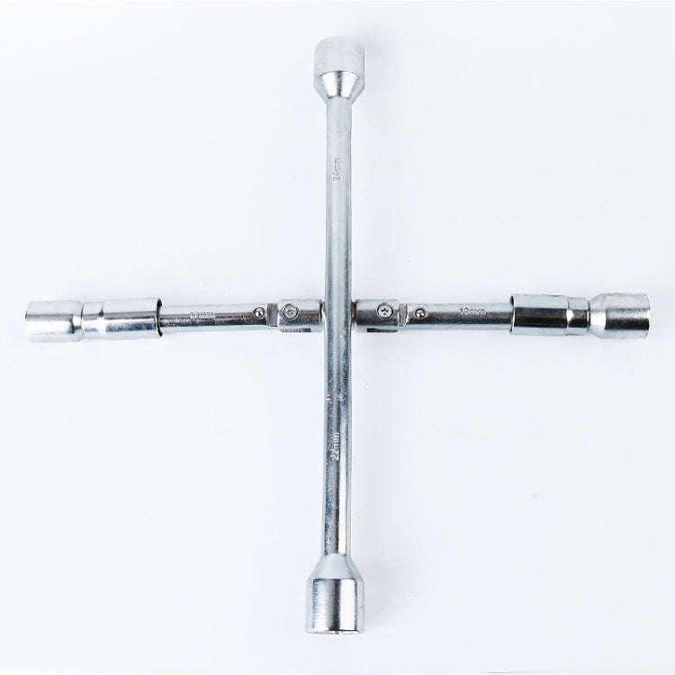 350mm Folding Cross Sleeve Car Tire Wrench, Specification: 17/19/21/23mm