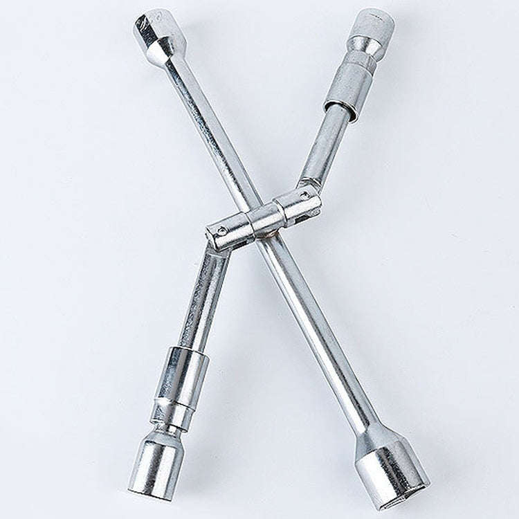 350mm Folding Cross Sleeve Car Tire Wrench, Specification: 17/19/21/23mm