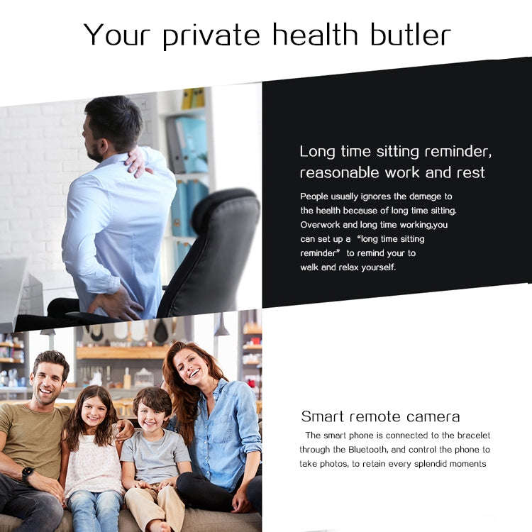 Q88 Smart Watch IP68 Waterproof Men Sports Smartwatch Android Bluetooth Watch Support Heart Rate ...