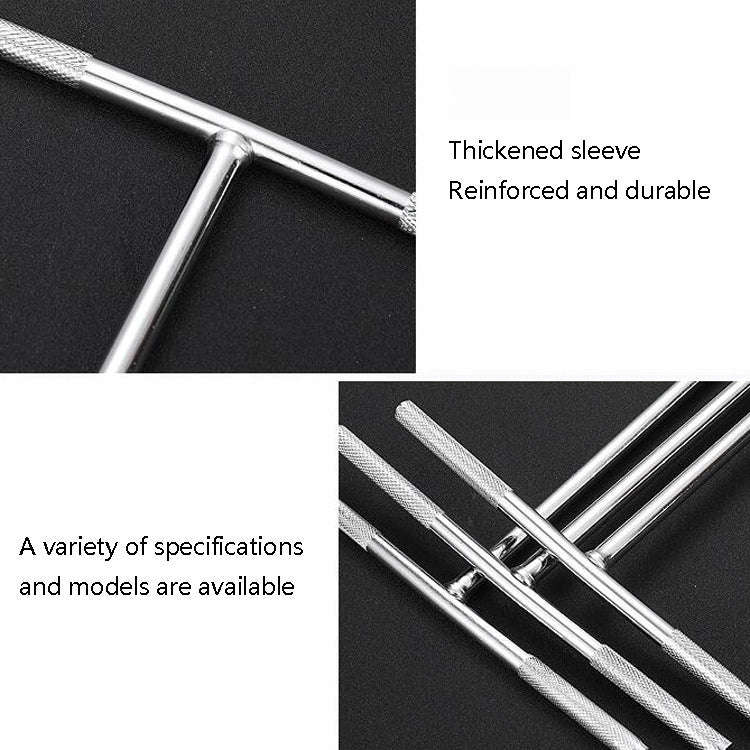 T-Wrench Car Assembly Repair Sleeve Wrench Hexagon Lengthening Socket, Specification: 17mm