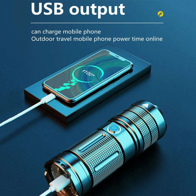 X3 RGB Atmosphere Zoom 4-Color Photography Fill-In Flashlight(White-Ice Blue-Yellow-Gold Yellow)