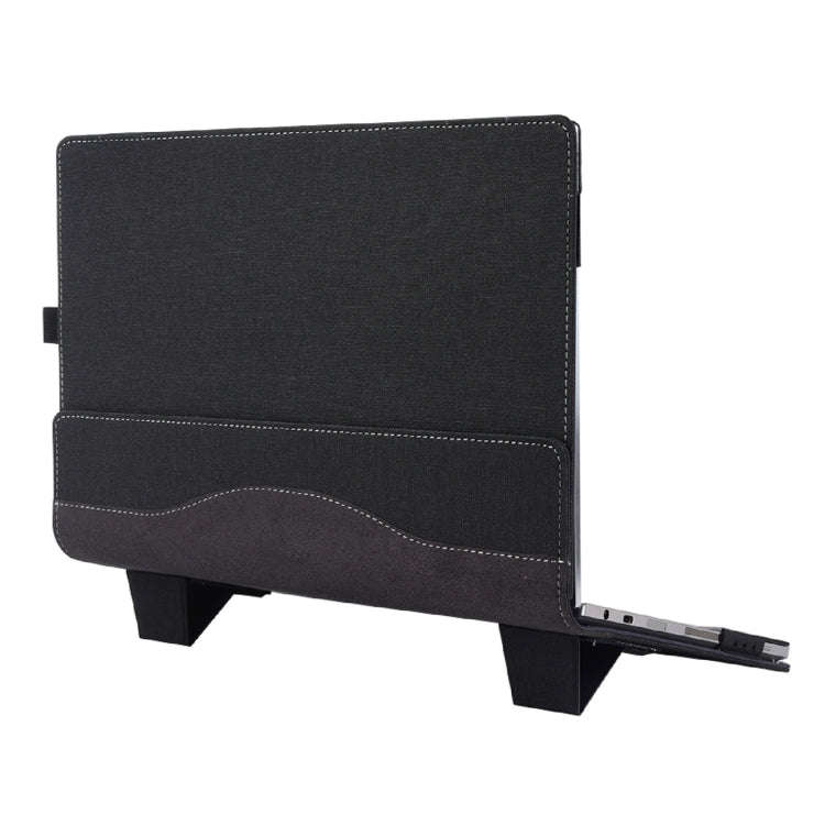For Samsung Galaxy Book 2 Pro 360 15.6 inch Leather Laptop Anti-Fall Protective Case With Stand(B...