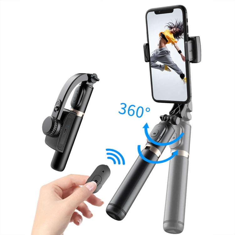 CYKE Q08 Anti-Shake Gimbal Bluetooth Selfie Stick Handheld Phone Live Tripod(No light Version)