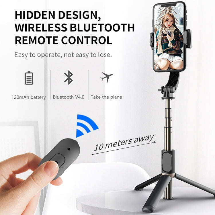CYKE Q08 Anti-Shake Gimbal Bluetooth Selfie Stick Handheld Phone Live Tripod(No light Version)
