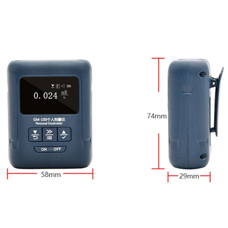 Nuclear Radiation Detector Radioactive Environment X-Ray Detector, Style: GM100